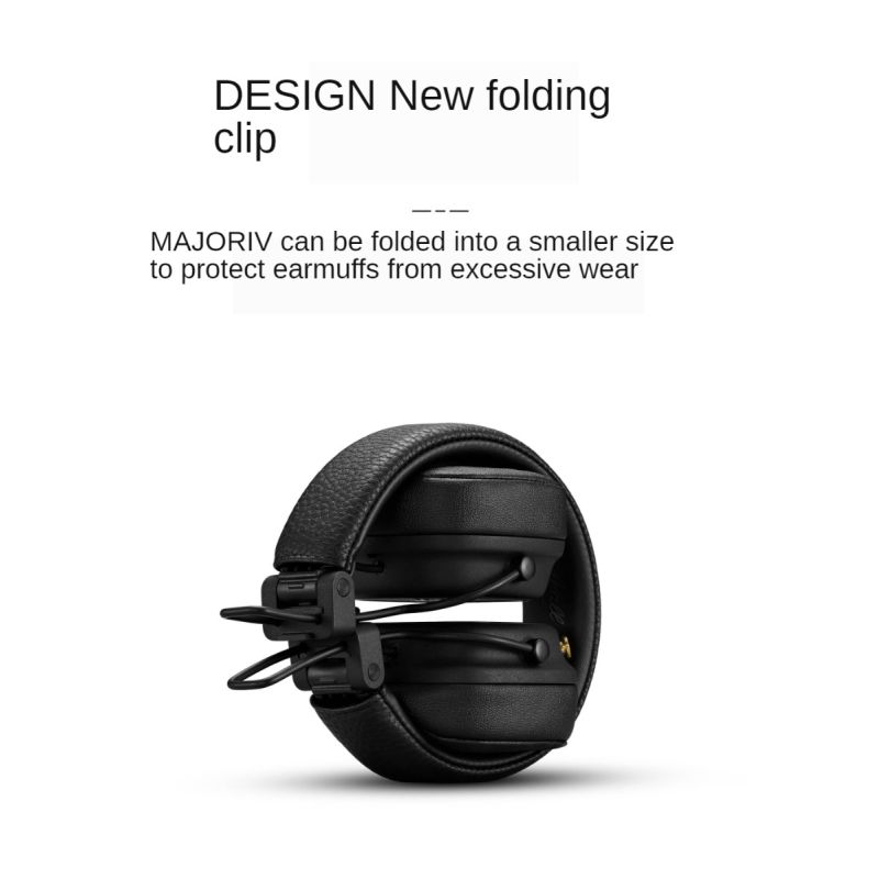 MARSHALL Major III trådløse Bluetooth-hovedtelefoner med dyb bas til musik gaming sport og sammenfoldeligt design