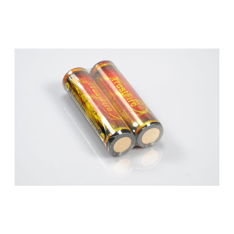 TrustFire 18650 batteri 3000mAh Li-Ion genopladeligt med høj kapacitet PCB-beskyttelse lang levetid sort