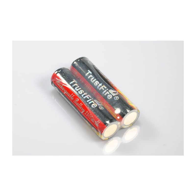 TrustFire 18650 beskyttet batteri 2400mAh genopladelig Li-Ion lang levetid til lommelygter høj kapacitet 3.7V