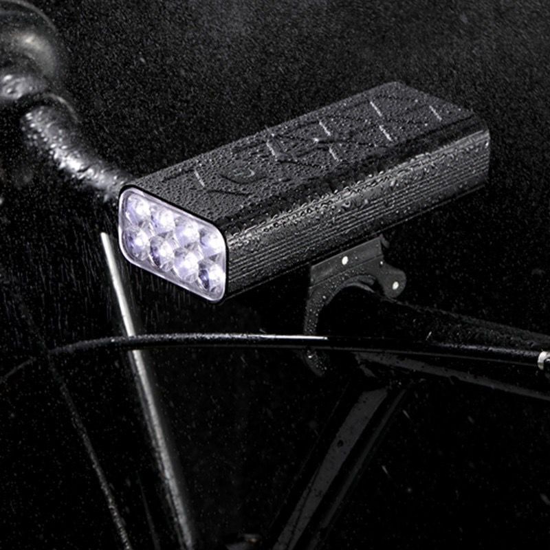 NiteBeam BR08 cykellygter 10000 lumen USB genopladelig lysstærk cykellygte til natkørsel og bycykling