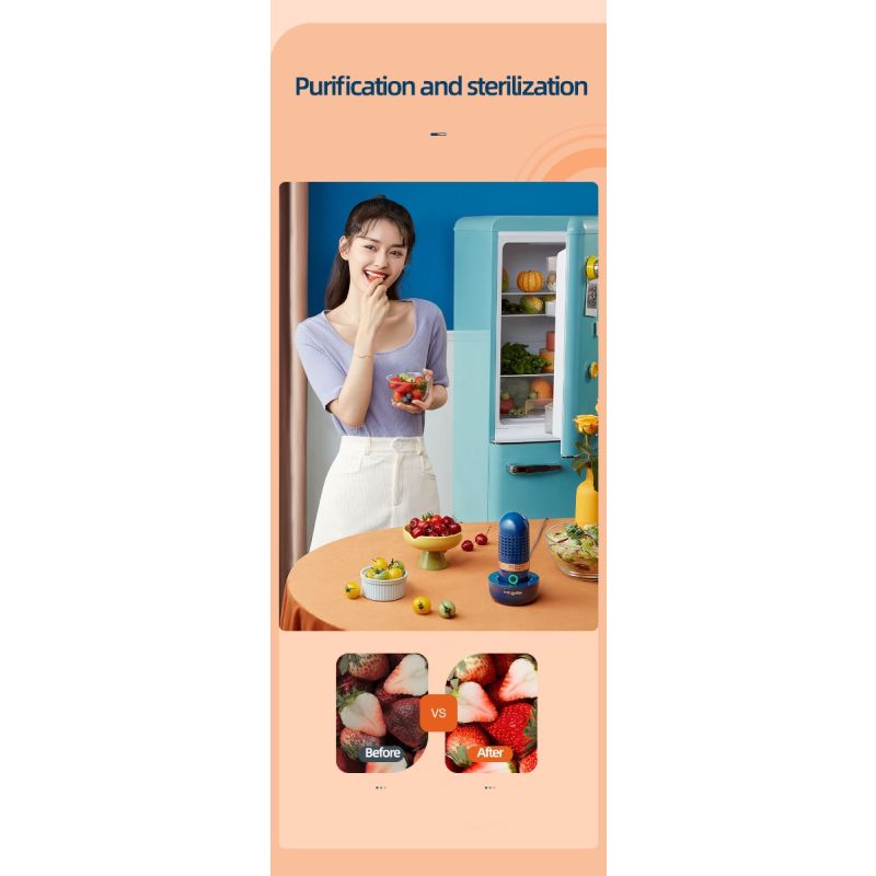 Donlim grøntsagsvasker med ozonizer opvaskemaskine til effektiv pesticidfjernelse og fødevaresikkerhed