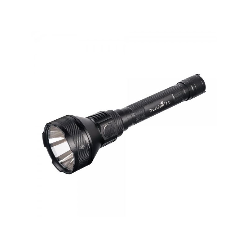 TrustFire T70 Kit 2300 lumen LED lommelygte 1000 meter rækkevidde ideel til camping og udendørs eventyr