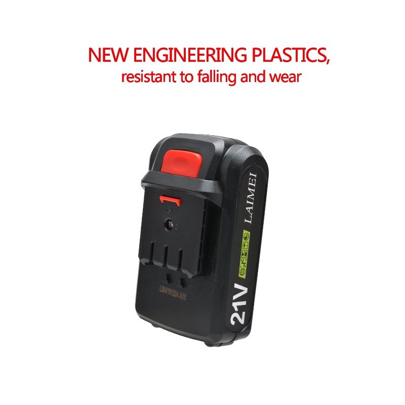 21V lithium batteri til værktøj letvægts Li-ion til gør-det-selv og professionelle trådløs skruetrækker brug