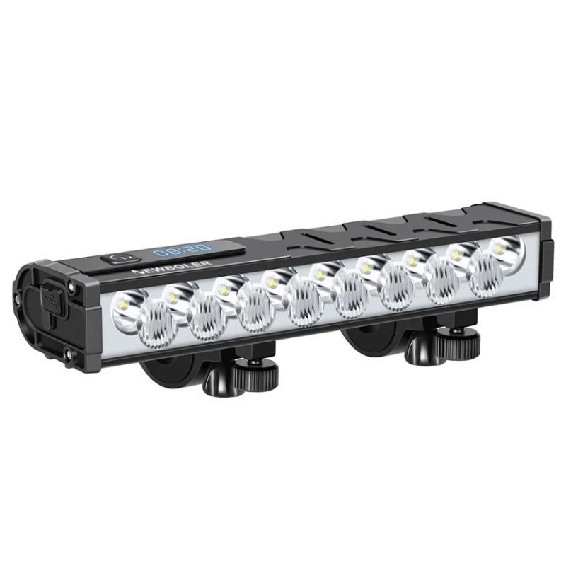 Oplev NITEBEAM cykellygte ultrakraftig 10000 lumen til MTB landevejscykling med USB opladning vandtæt design