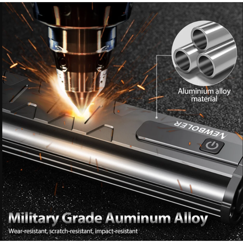 Oplev NITEBEAM cykellygte ultrakraftig 10000 lumen til MTB landevejscykling med USB opladning vandtæt design