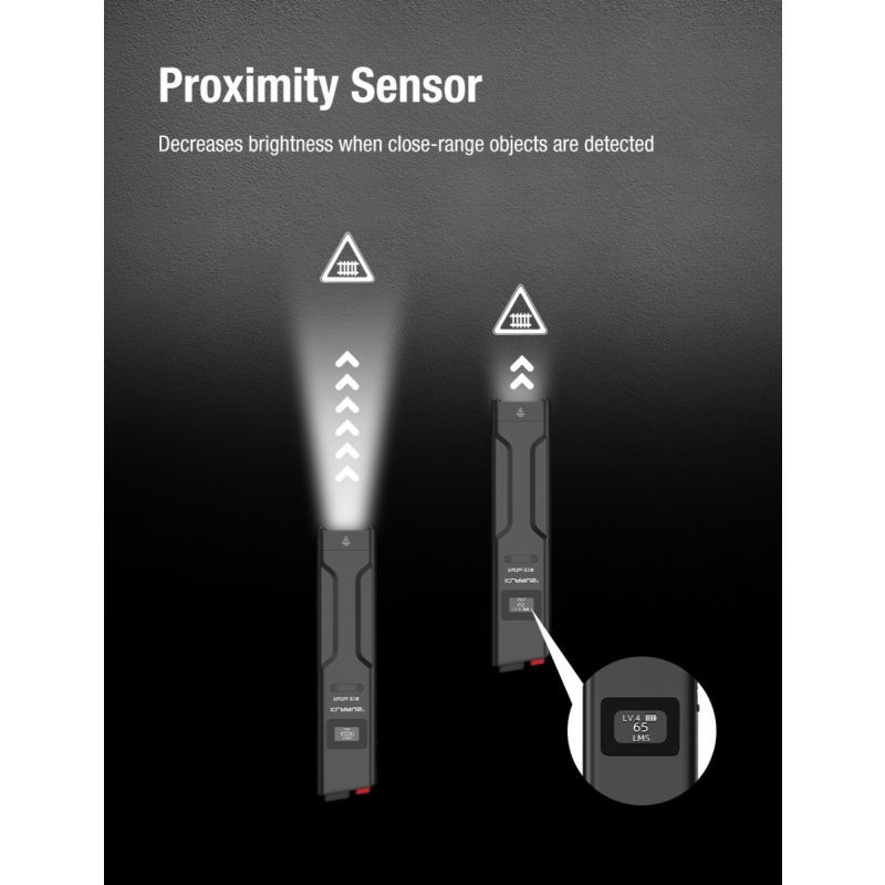 Klarus X1 EDC Taktisk Lommelygte 4200LM Ultra-tynd, Luminus SST-70 LED Udendørs Nødlygte