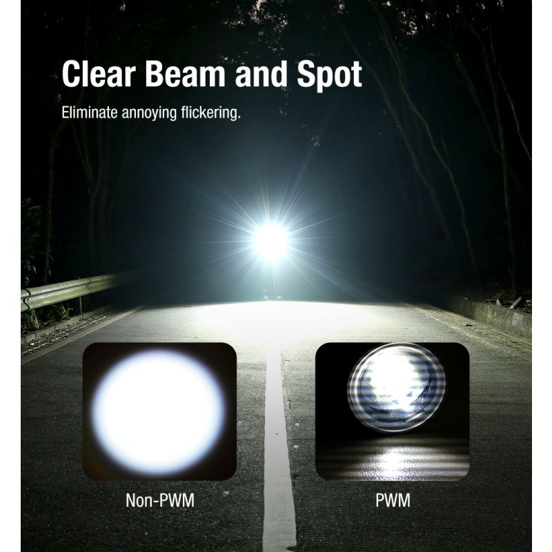 Klarus X1 EDC Taktisk Lommelygte 4200LM Ultra-tynd, Luminus SST-70 LED Udendørs Nødlygte