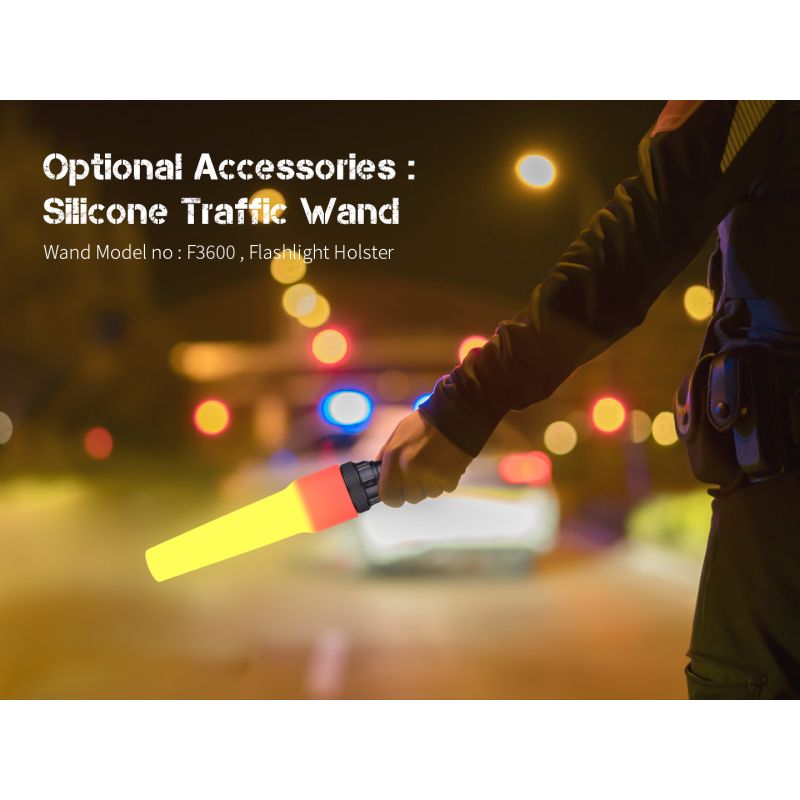 JETBEAM M37 PRO Taktisk Lommelygte 3700 Lumen | Højtydende & Vandtæt Politi-/Militær EDC Lygte