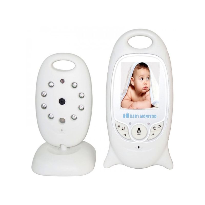VB601 trådløs video babyalarm med natsyn og temperaturovervågning for ultimativ babysikkerhed og babykomfort