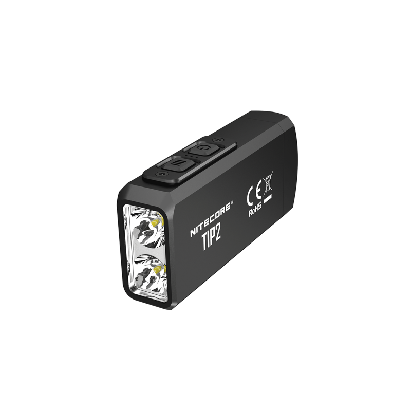 Oplev NITECORE TIP2 USB genopladelig 720 lumen nøglering lommelygte kompakt design til hverdagsbrug og camping