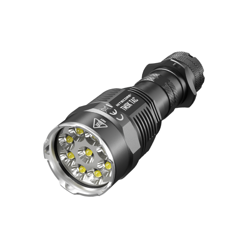 NITECORE TM9K TAC 9800 lumen USB-C genopladelig lommelygte ideel til udendørs eventyr og flere lysstyrketilstande