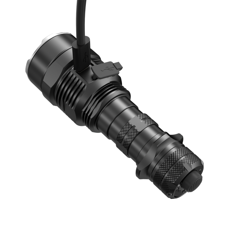 NITECORE TM9K TAC 9800 lumen USB-C genopladelig lommelygte ideel til udendørs eventyr og flere lysstyrketilstande