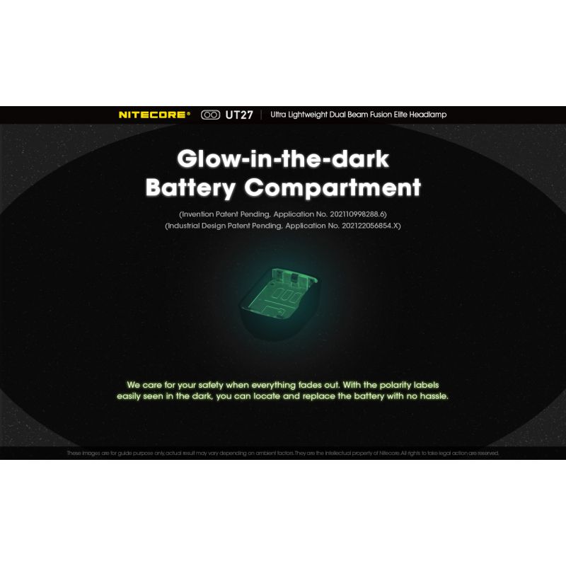 Nitecore UT27 LED forlygte 2 x XP-G3 S3 520 lumen kraftig belysning natteventyr robust design udendørsudstyr