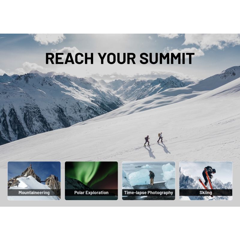 Nitecore Summit 10000 Powerbank: Ekstrem kulde -40°C mobil oplader med varmefunktion & QC/PD USB-C letvægts IPX5