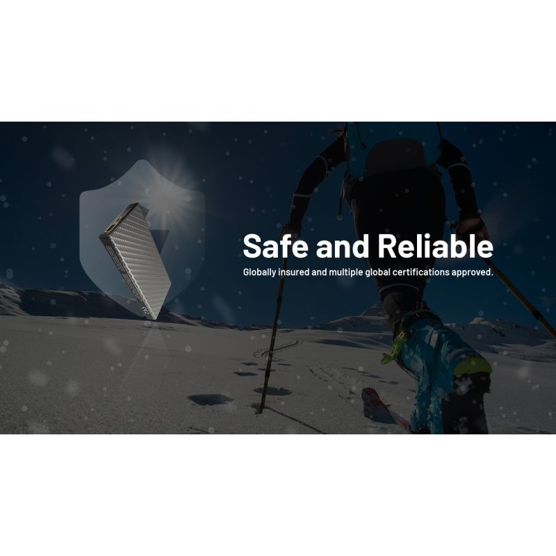 Nitecore Summit 10000 Powerbank: Ekstrem kulde -40°C mobil oplader med varmefunktion & QC/PD USB-C letvægts IPX5