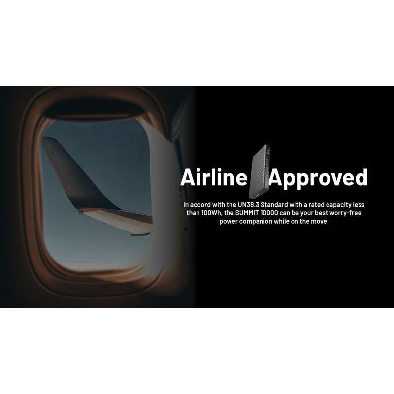 Nitecore Summit 10000 Powerbank: Ekstrem kulde -40°C mobil oplader med varmefunktion & QC/PD USB-C letvægts IPX5
