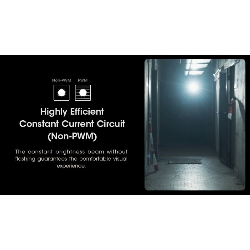 Nitecore MH12 Pro 3300 Lumen USB-C genopladelig lommelygte til udendørs eventyr og natlige vandreture