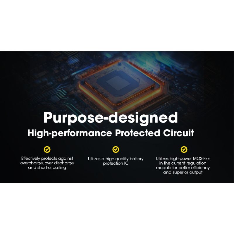 NITECORE NL2140HP 21700 Li-ion batteri 4000mAh 3.6V til høj-dræn enheder LED lommelygter og digitalkameraer