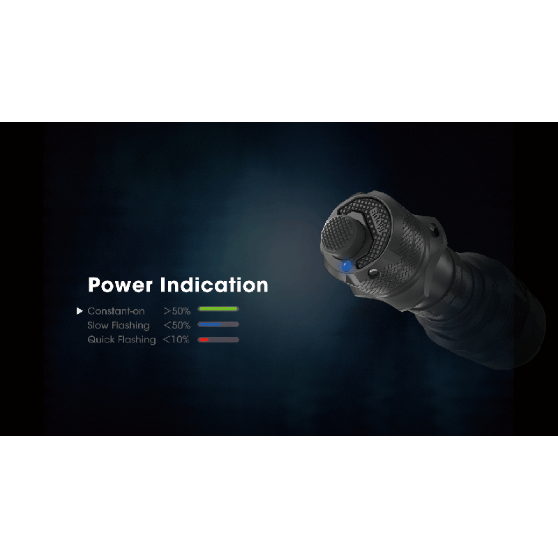 Nitecore TM9K PRO 9900 Lumen kraftig genopladelig USB-C lygte til eftersøgning og redning robust konstruktion