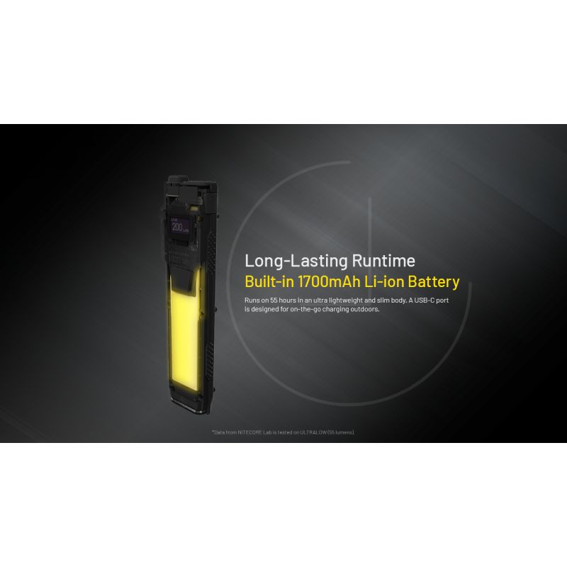 NITECORE EDC27 UHi genopladelig lommelygte 3100 lumen USB-C letvægts og kraftfuld til udendørs eventyr