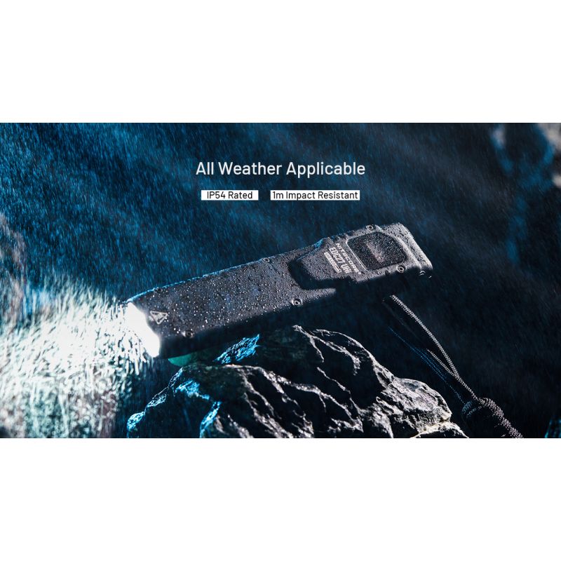 NITECORE EDC27 UHi genopladelig lommelygte 3100 lumen USB-C letvægts og kraftfuld til udendørs eventyr