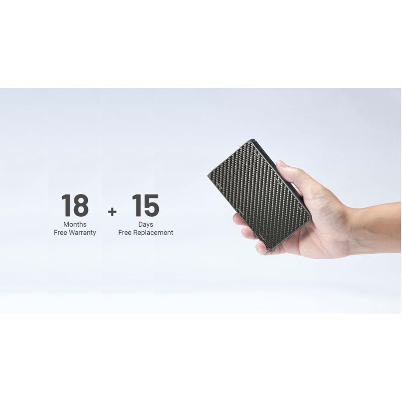 Nitecore NB20000 Gen3 QC bærbar oplader 20000mAh letvægt kompakt høj kapacitet dobbelte USB-C porte rejseledsager