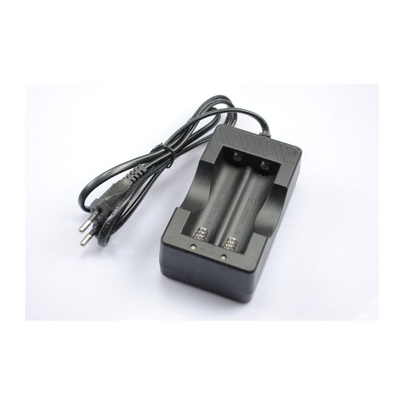 OEM Oplader 2x18650 Genopladelige Batterier Høj Kvalitet Li-ion Model XXC-042V1000A Universal Stik