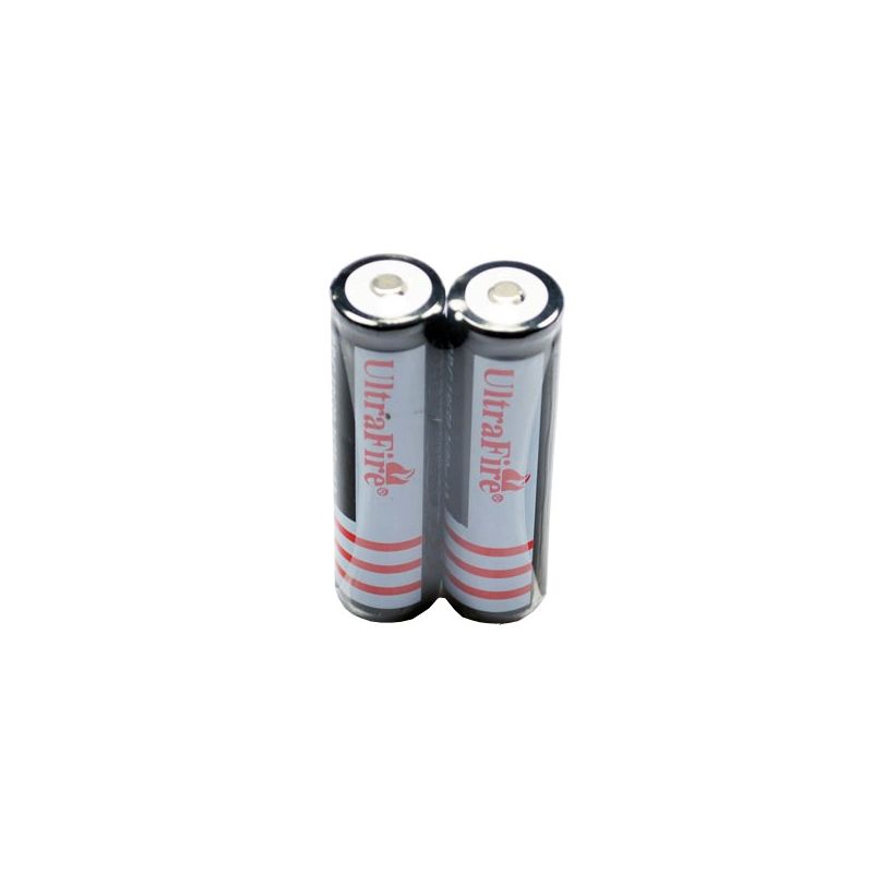 UltraFire 3.7V 18650 genopladelige batterier høj kapacitet 3600mAh til elektroniske enheder og udendørs udstyr