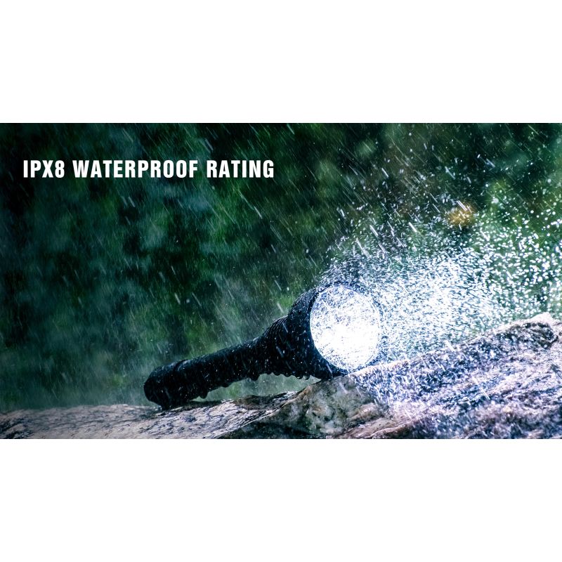 TrustFire T70 Kit 2300 lumen LED lommelygte 1000 meter rækkevidde ideel til camping og udendørs eventyr