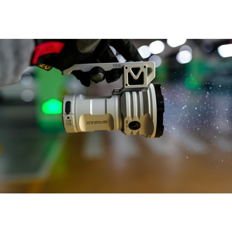 Manker MK38 LED-lommelygte 8x XHP70.2 41500 lumen multiformål håndholdt udendørs lys med lang rækkevidde