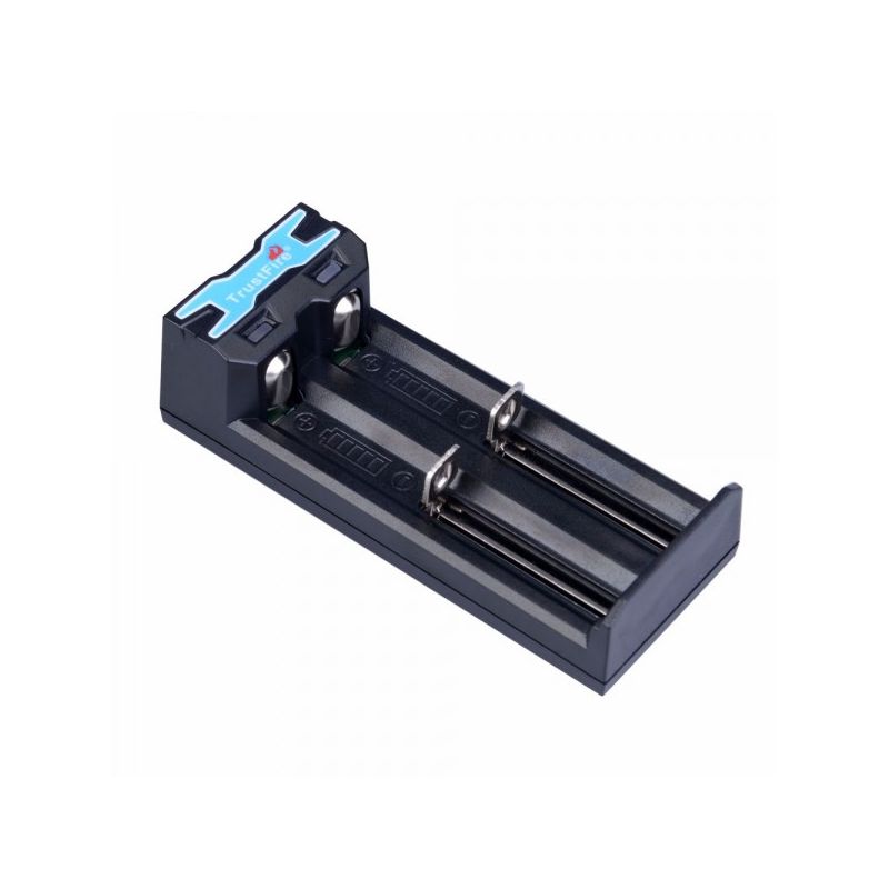 TrustFire TR-016 Micro USB batterioplader effektiv lommelygte oplader med tre-trins opladning og smart identifikation