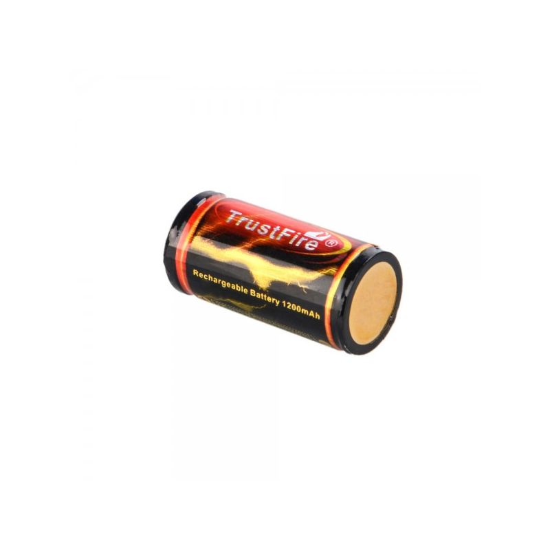 TrustFire 18350 3.7V lithium-ion batteri 1200mAh høj kapacitet batteri til avancerede lommelygter og elektronik