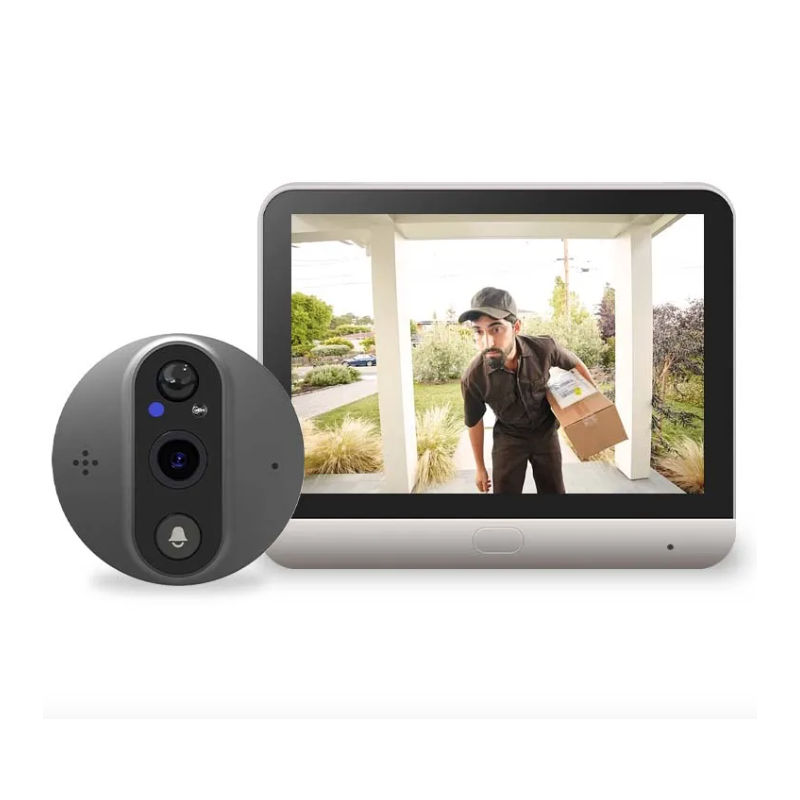 Tuya Smart 1080P WiFi videodørkamera PIR bevægelsesdetektor nat vision Hjemmesikkerhed justerbar følsomhed