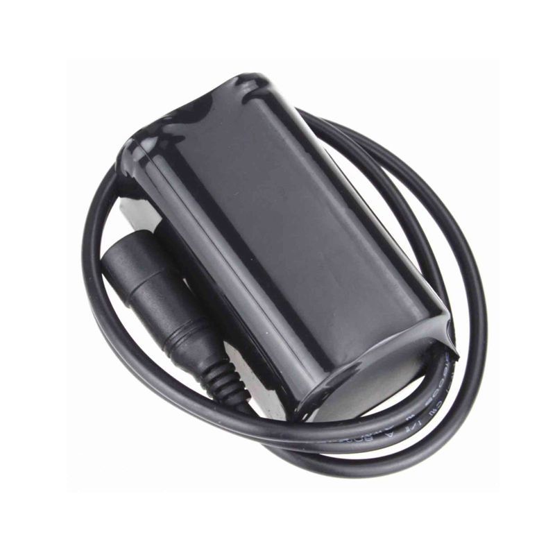 5521 DC interface 8.4V høj kapacitet genopladeligt batteri til cykelsikkerhed holdbart cykellygte batteri