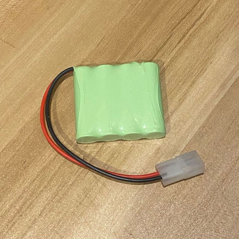 Miljøvenligt 4,8V AA 1800mAh Ni-MH batteri Høj kapacitet og pålidelig ydeevne til legetøj og bærbare enheder