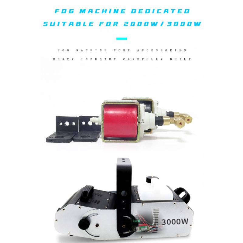 Elektromagnetisk oliepumpe 55DCB til røgmaskine med lydsvag ydeevne justerbar tågetæthed teaterudstyr