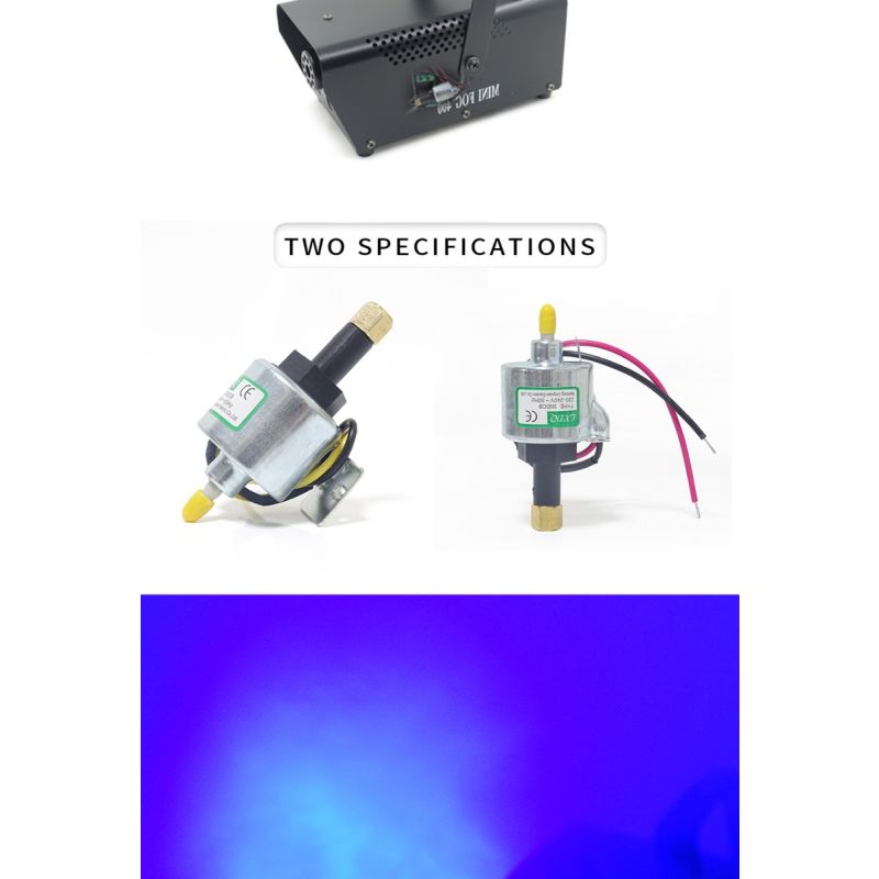 Elektromagnetisk oliepumpe 55DCB til røgmaskine med lydsvag ydeevne justerbar tågetæthed teaterudstyr