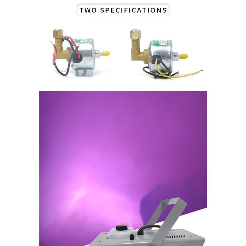 Elektromagnetisk oliepumpe 55DCB til røgmaskine med lydsvag ydeevne justerbar tågetæthed teaterudstyr