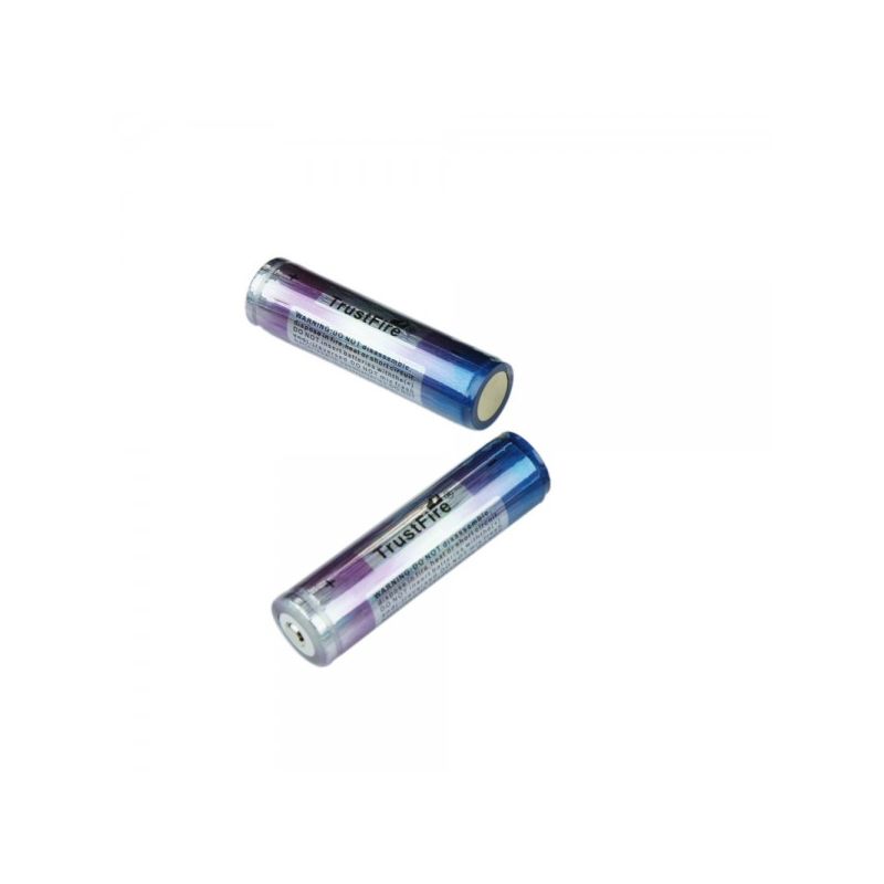 TrustFire 3.7V 18650 Batteri 2000mAh Genopladeligt Li-ion Høj Kapacitet PCB Beskyttelse Ingen Hukommelseseffekt