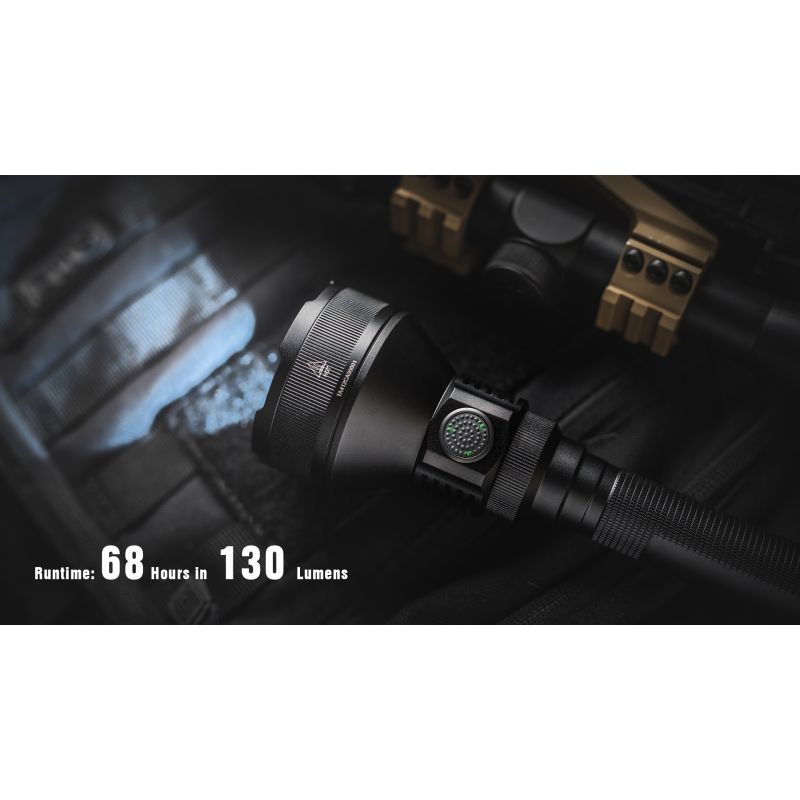 TrustFire T70 Kit 2300 lumen LED lommelygte 1000 meter rækkevidde ideel til camping og udendørs eventyr