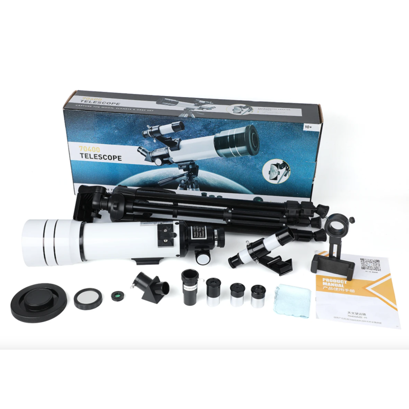 Bossdun 333X teleskop professionelt astronomisk værktøj til børn og familie rumudforskning stjernekig