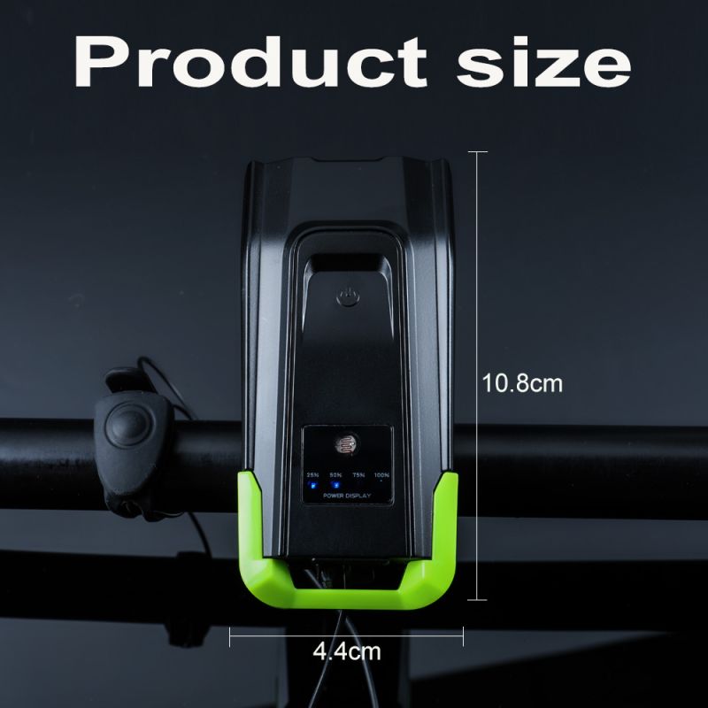 Cykellamper 2x T6 2400 lumens USB genopladelig frontlygte til cykelsikkerhed intelligent tilstand effektiv belysning