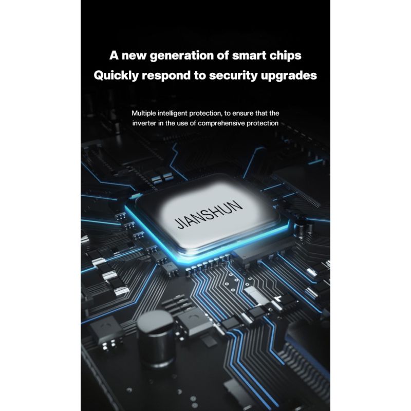 Pure Sine Wave Inverter 8000W 6000W Off-grid Solinverter Kompakt Design DC 12V/24V AC 110V/220V Høj Kvalitet