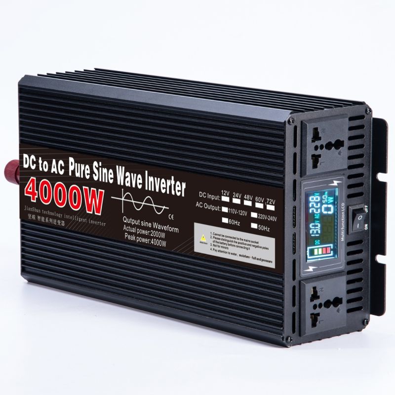 Pure Sine Wave Inverter 8000W 6000W Off-grid Solinverter Kompakt Design DC 12V/24V AC 110V/220V Høj Kvalitet