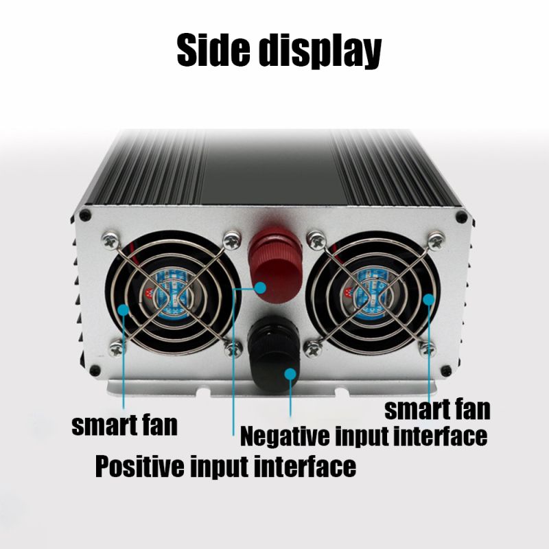 Pure Sine Wave Inverter 8000W 6000W Off-grid Solinverter Kompakt Design DC 12V/24V AC 110V/220V Høj Kvalitet