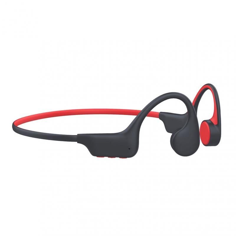 Knogleledning Svømmeøretelefoner 16GB Musiklager IP68 Vandtæt Trådløse Bluetooth Sportshovedtelefoner SwimMP3
