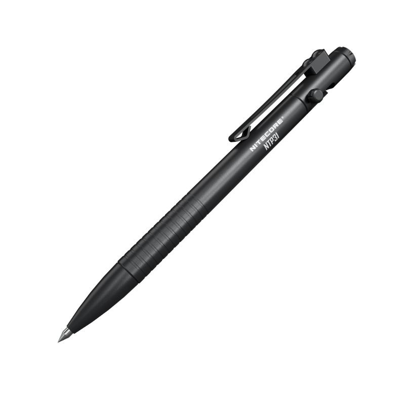 NITECORE NTP31 taktisk pen aluminiumlegering multifunktionspen med Gelion 39 refill glasbryder udendørsudstyr