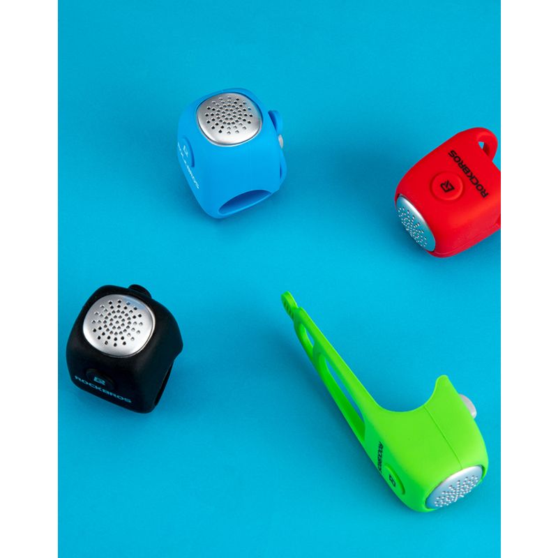 ROCKBROS elektrisk cykelklokke 110 dB horn regnfast MTB cykelstyr sikkerhed for sikker cykling og cykeltilbehør