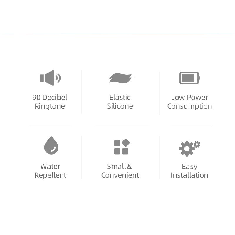 ROCKBROS elektrisk cykelklokke 110 dB horn regnfast MTB cykelstyr sikkerhed for sikker cykling og cykeltilbehør