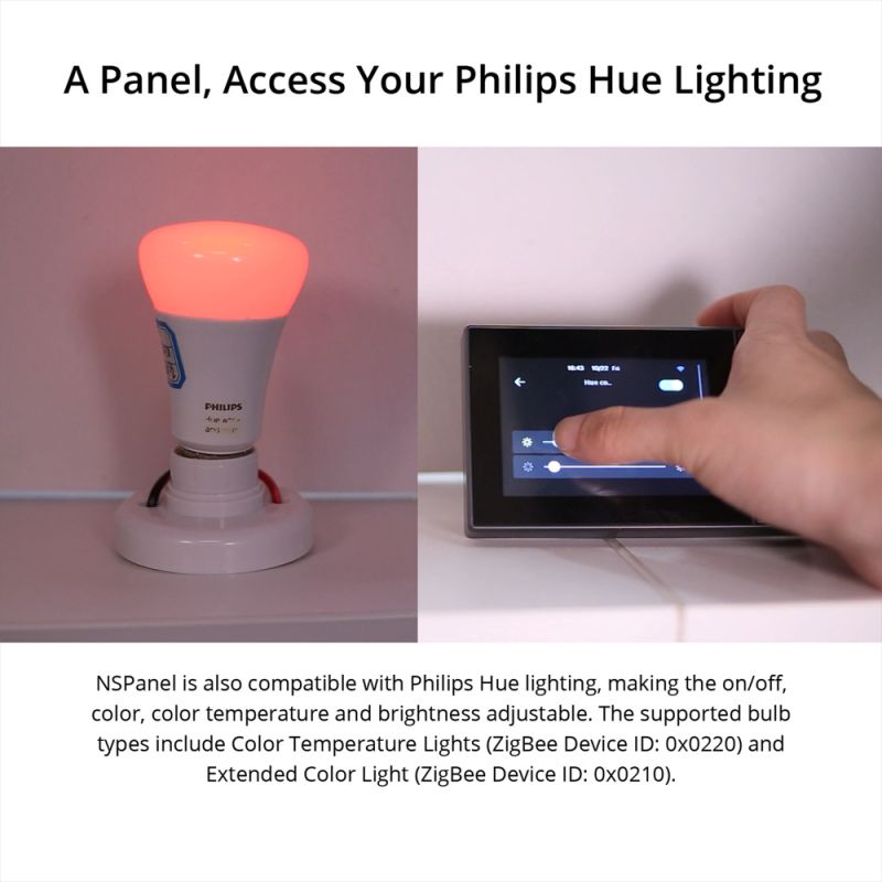 SONOFF NSPanel WiFi Scene Smart Switch til central styring i moderne hjem EU Touchskærm Alexa Google Home